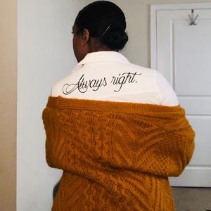 Cable Knit Longline Cardigan